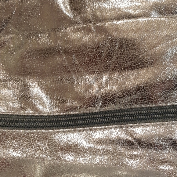 Justice silver duffle bag, New - Picture 6 of 6